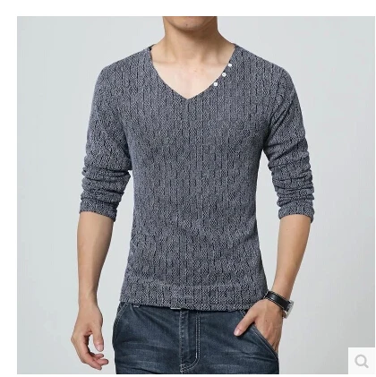 2017 НОВЫЙ модный бренд v шеи твердые повседневная мужчины фитнес майка футболка С