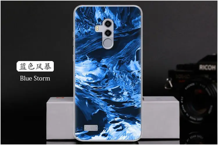 Мягкий чехол для телефона Leagoo T8S с красочным рисунком, 5,5 дюйма, силиконовый чехол из ТПУ с милым рисунком