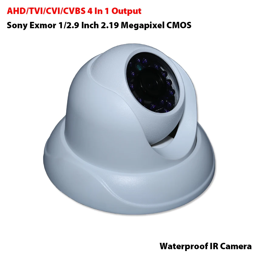 HD аналоговый безопасности дома видео Камера 2.0MP/1080 P sony IMX323 CMOS 24LED Алюминиевый