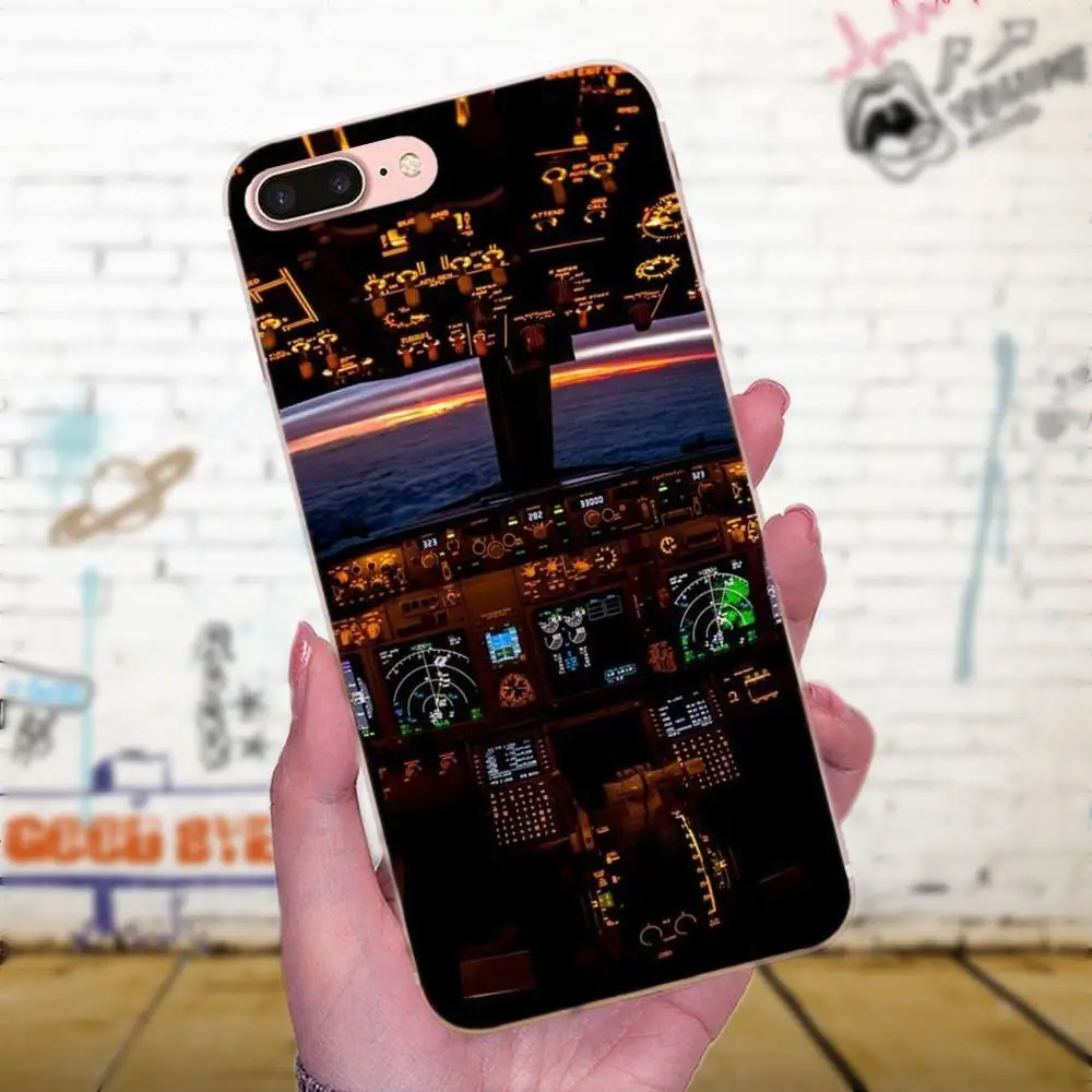 Крутой самолет Cockpit модный для Galaxy Grand Alpha G850 Core2 Prime S2 I9082 A3 A5 A7 On5 On7 2015 2016