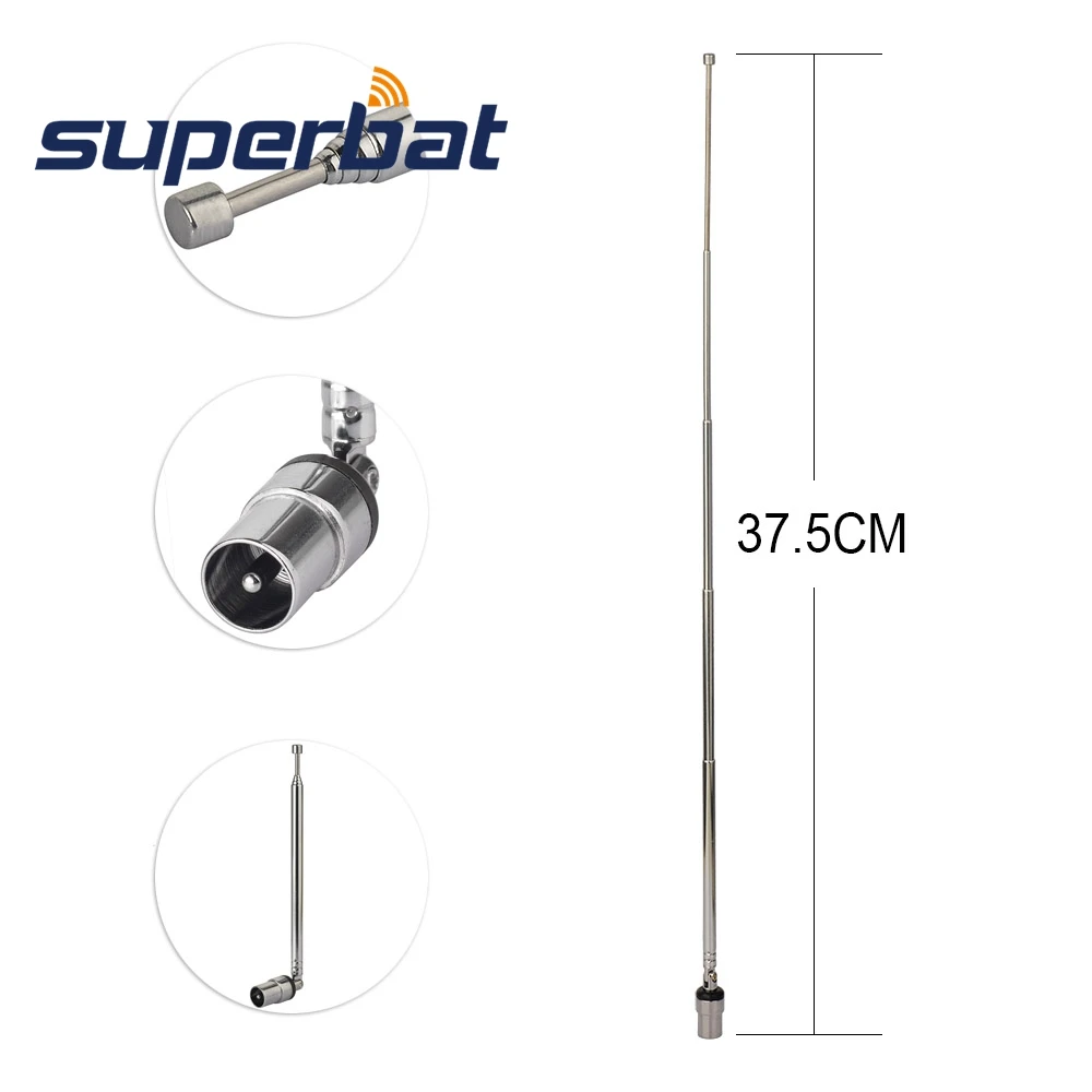 Только в помещении FM радио антенна штекер PAL разъем телевидение DVB T T2 ТВ тюнер 6