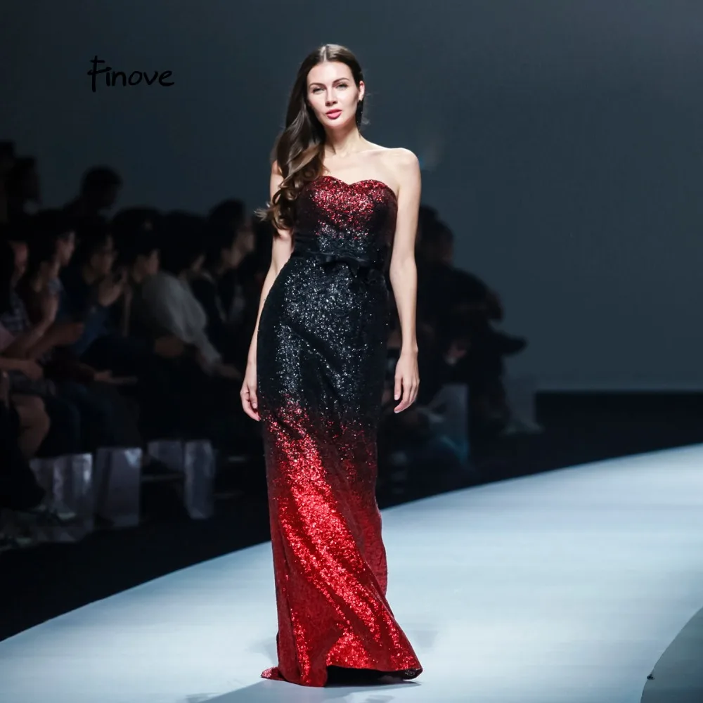 Женское платье с цветочной аппликацией без бретелек блестками|prom dresses|prom dresses