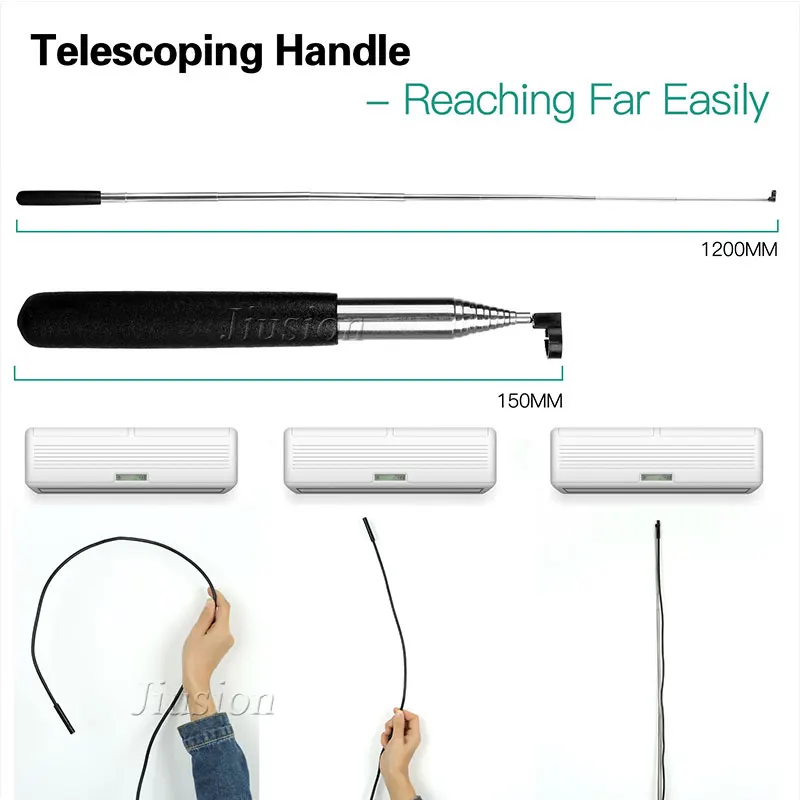 Wifi USB эндоскоп мини камера Инспекционная гибкий микроскоп Otoscope видео рекордер
