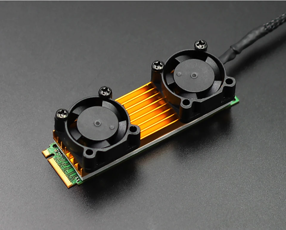 PCIE твердотельный радиатор SM951 960 961 2280 радиатор M.2 SSD охлаждающий вентилятор жесткий диск радиатор