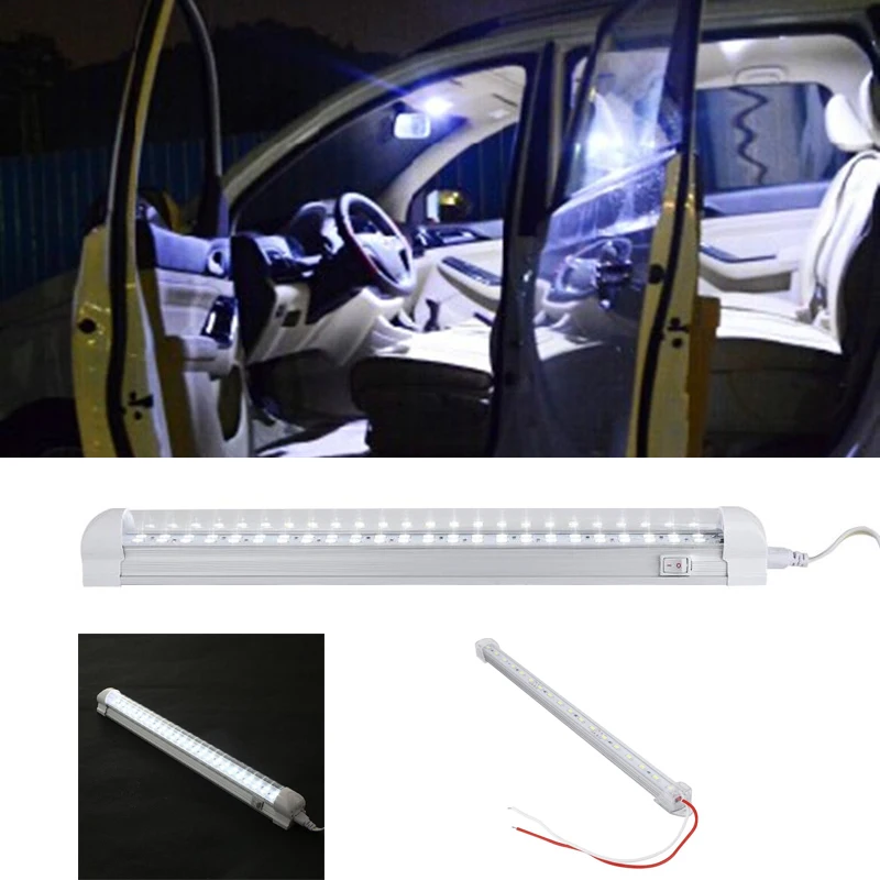 

24V Trucks Vehicle 24 LED Cab Working White Lighting Light 6000K Bright