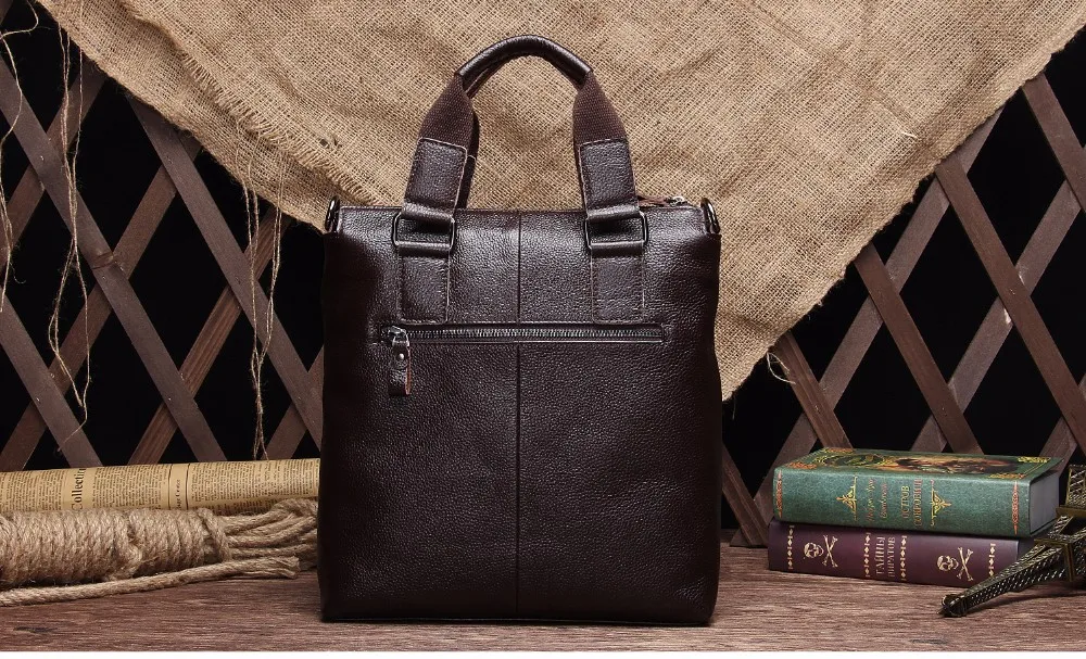 Известный модный мужской портфель из натуральной кожи, сумка через плечо, сумка-мессенджер, мужская деловая сумка для ноутбука, мужская сумка через плечо