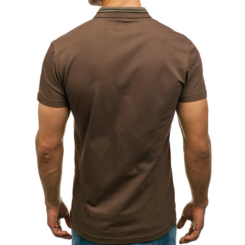 Горячая Распродажа 2018 новая брендовая одежда Мужская рубашка поло мужская