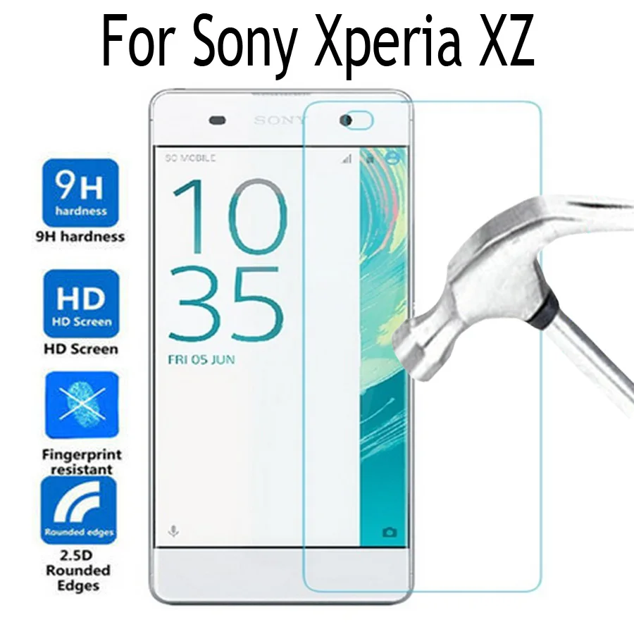 Для sony Xperia XZ защитная пленка из закаленного стекла для X Z F8332 F8331 F 8332 Пленка чехол 2