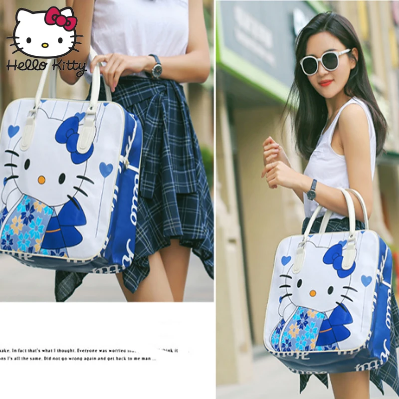 Hello Kitty 2019 Bag Hand Bags Fashion Women Single Shoulder Waterproof Diagonal Lovely Shopping Portable Plush Backpack | Игрушки и