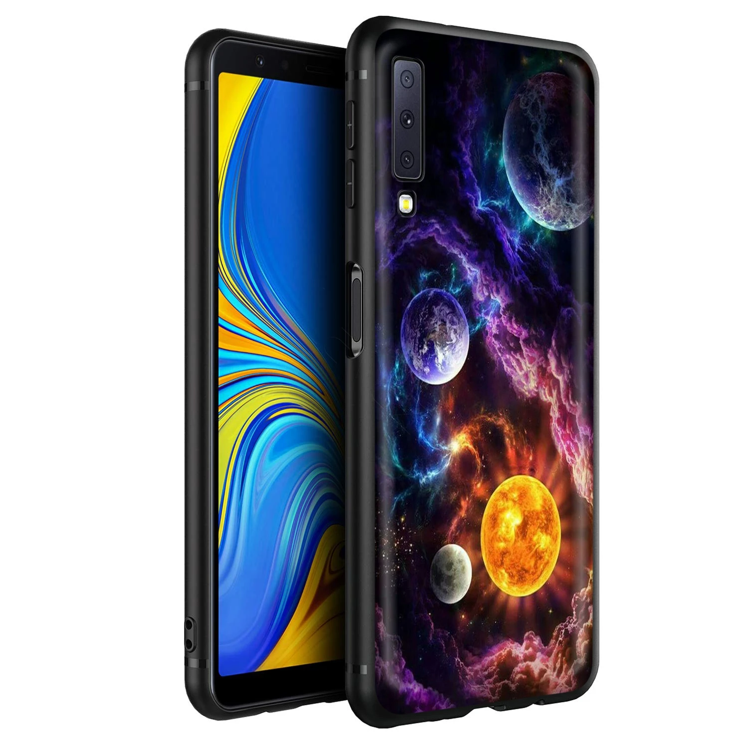 Чехол для Samsung Galaxy J6 A9 A8 A7 A70 A6 A5 A50 A40 A30 A3 A10 A51 A71 A81 A91 2018|Бамперы| |