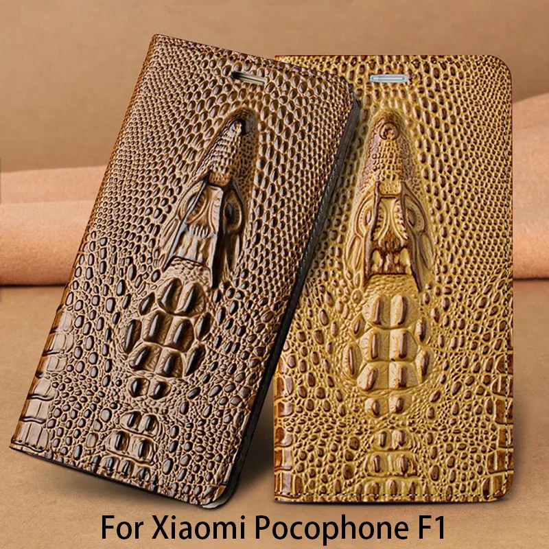 

Флип-кейс с головой Дракона Для Xiaomi Pocophone F1, чехол для A1 A2 Lite Max 2 3 Mix2s для Redmi Note 5, чехол из натуральной кожи
