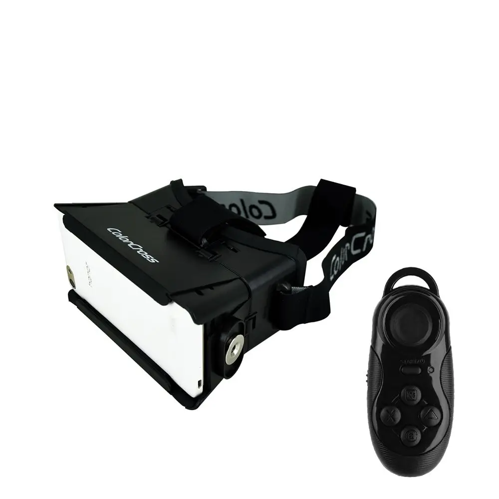 Colorcross II глава гора пластиковые VR виртуальной реальности 3D очки с магнитом Google
