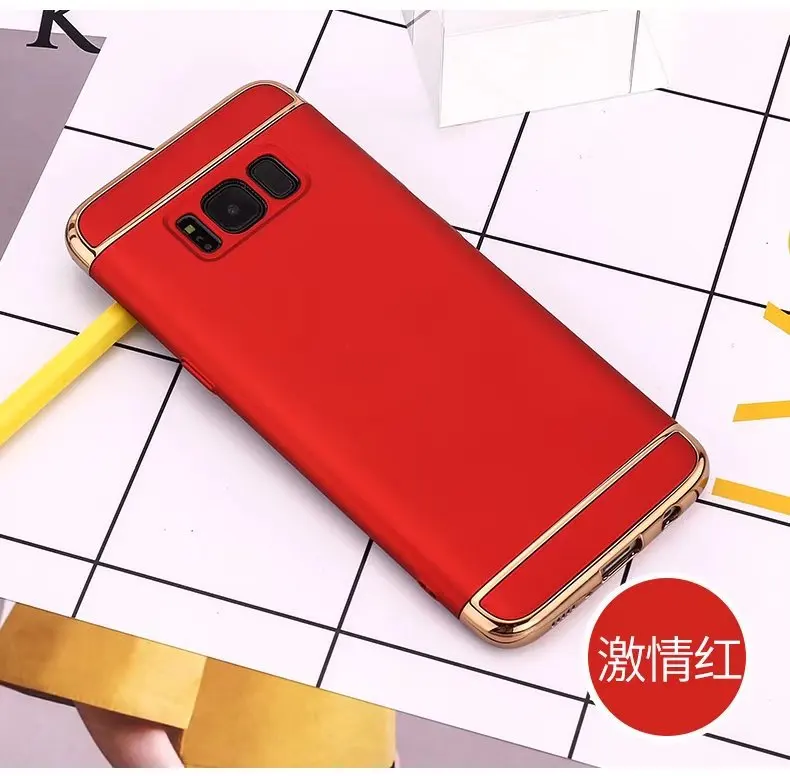 100pcs/lot Electroplated 3 in 1 cover Case For Samsung J7 J710 J5 J3 J2 2016 A7 A5 A3 prime J1 J120 ace j110h | Мобильные телефоны