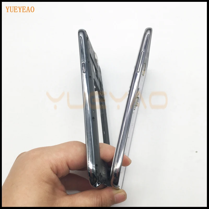 Yueyao средняя часть корпуса для samsung Galaxy Note 2 N7100 N7105 рамка задняя Ремонт Запчасти