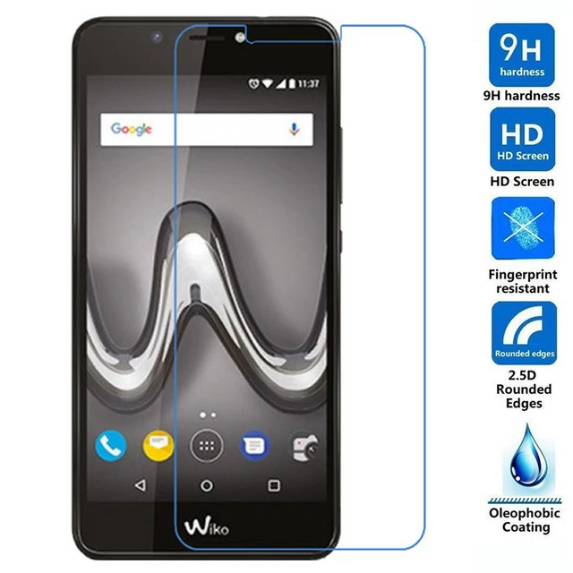 Закаленное стекло с полным покрытием для Wiko Tommy 2 Plus защита экрана защитная пленка
