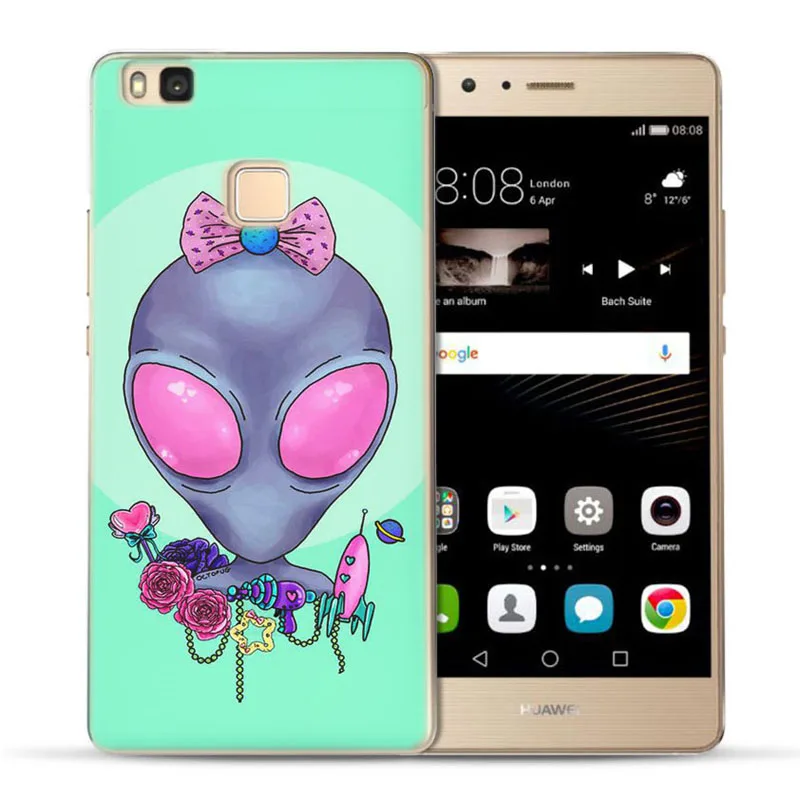 MLCRIYG мягкий чехол для телефона Huawei P9 Lite/P8 Lite/P10 Lite TPU красочный пейзаж Единорог