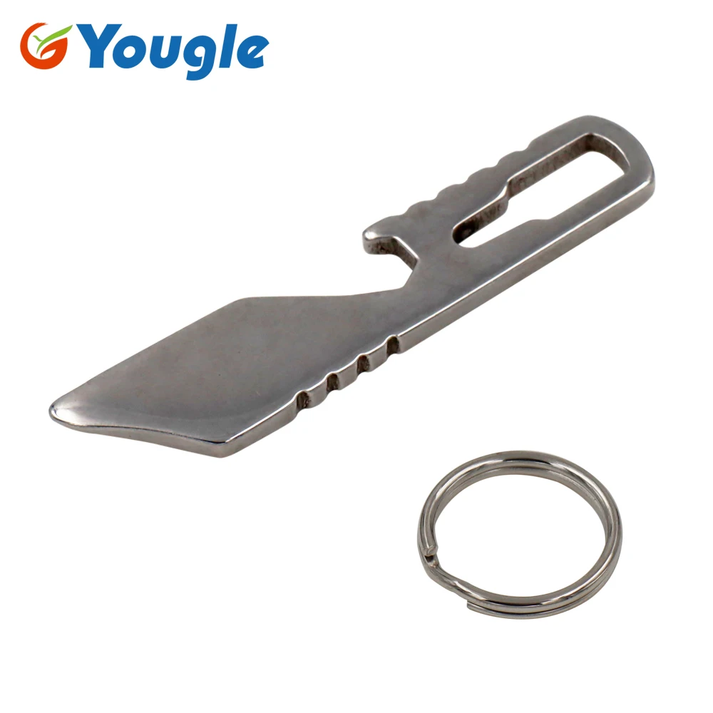 Многофункциональный карманный инструмент YOUGLE для повседневного использования, открывалка для бутылок, отвертка, брелок для ключей, уличные инструменты