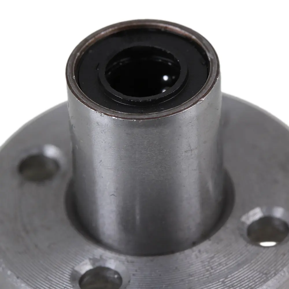 Серебряный фрезерный станок с ЧПУ LMF6UU Круглый фланцевый линейный подшипник 19 мм x