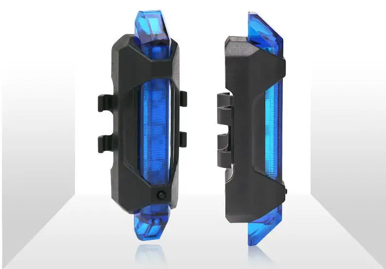 BLUE Задний фонарь для xiaomi mijia M365 электрический скутер EF1 портативный mijia Qicycle e скутер аксессуары xiaomi Мини умный Ховерборд - Цвет: BLUE