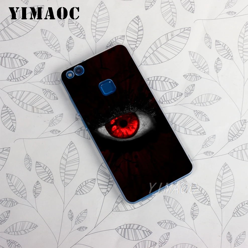 YIMAOC Eye Wood Art Soft Case for Huawei Honor 10 9 8X 8C 8 7C 7X 7A Pro 6A Lite Note Nova 3i 3 2i Y6 Y7 Y9 Prime 2018 |