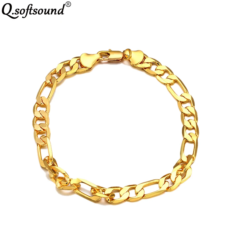 Мужские и женские бриллианты 7 мм 24 каратные золотые мужские браслеты для мужчин