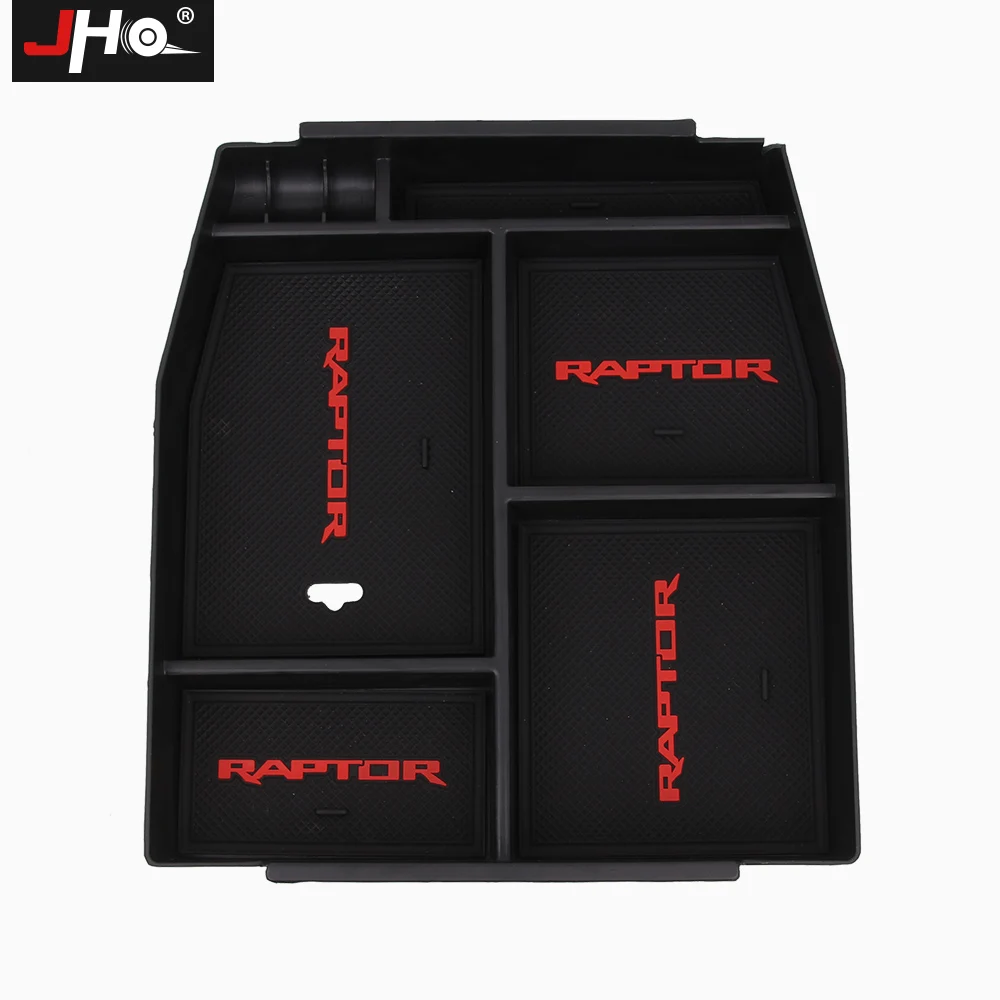Центральный подлокотник JHO лоток для хранения Ford F150 Raptor 2011-2020 14 15 2016 2017 2018 2019 13