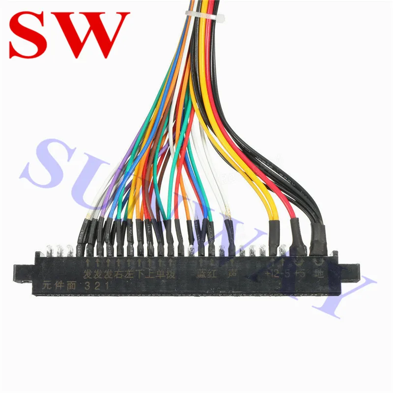 2 шт. Jamma провод жгут 28 pin jamma ткацкий джойстик соединитель кнопки для аркадного