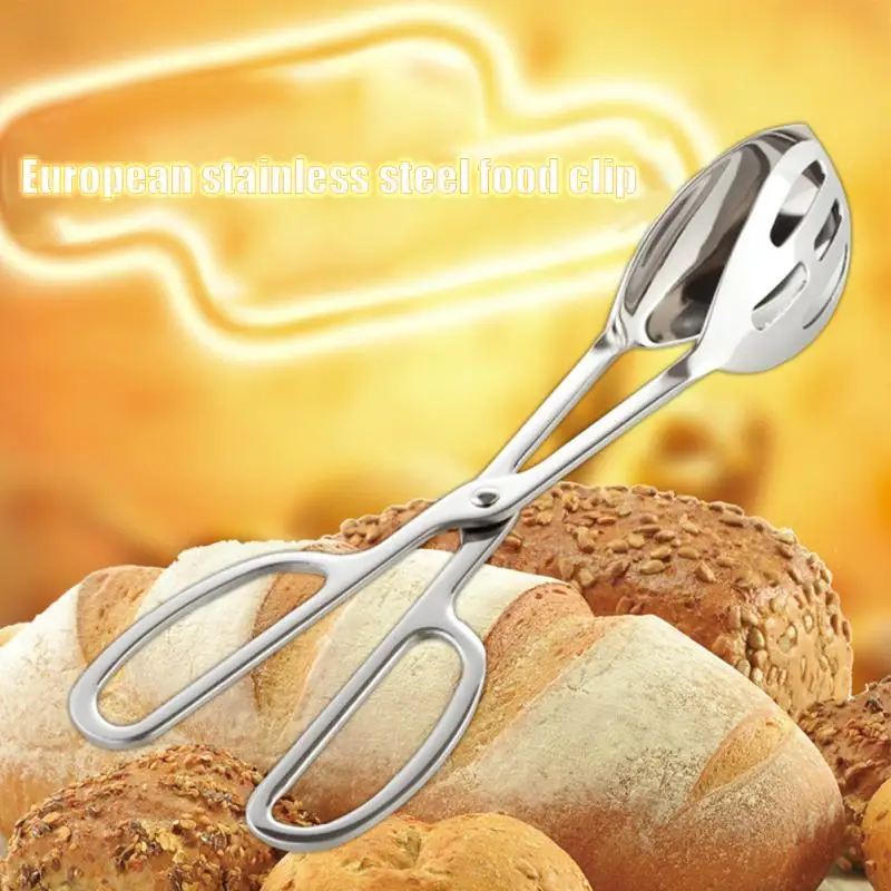 Новые кухонные инструменты для сервировки салата щипцы барбекю из нержавеющей