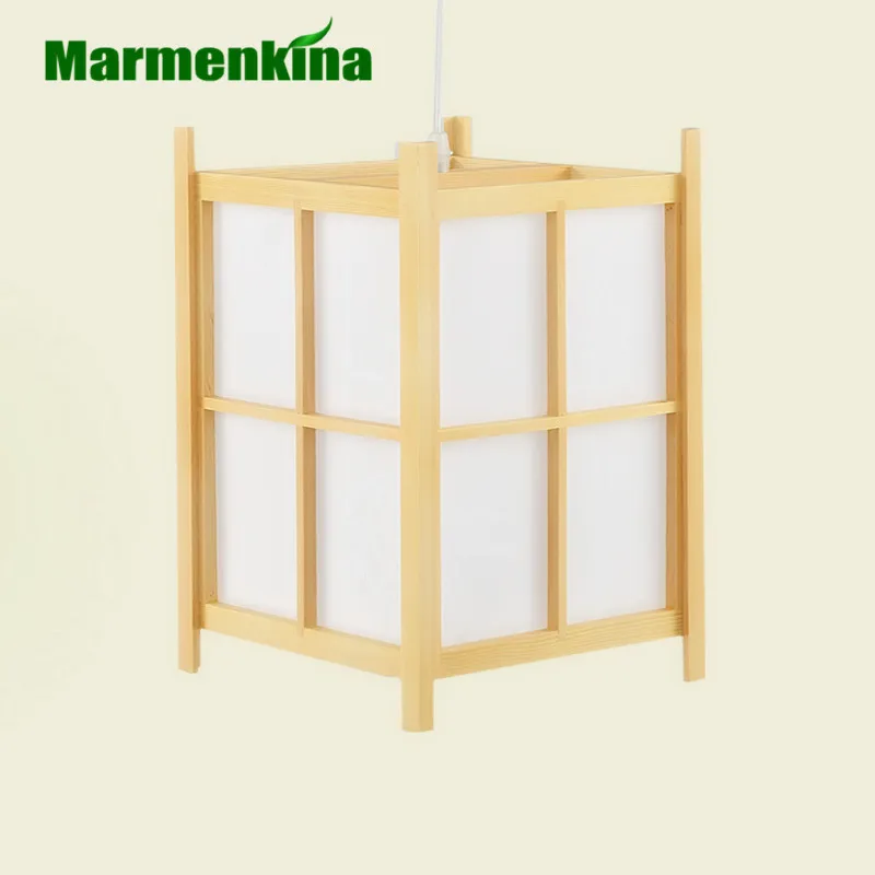 Деревянная подвесная люстра Marmenkina японская татами громкоговоритель украшение