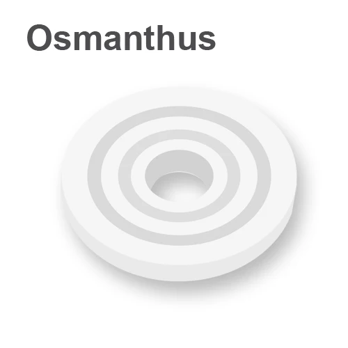 1pc Osmanthus Автомобильный инструмент панель диффузор парфюмерный для ароматерапии Авто приборной панели освежитель воздуха очиститель бальзам - Название цвета: 1pc Osmanthus