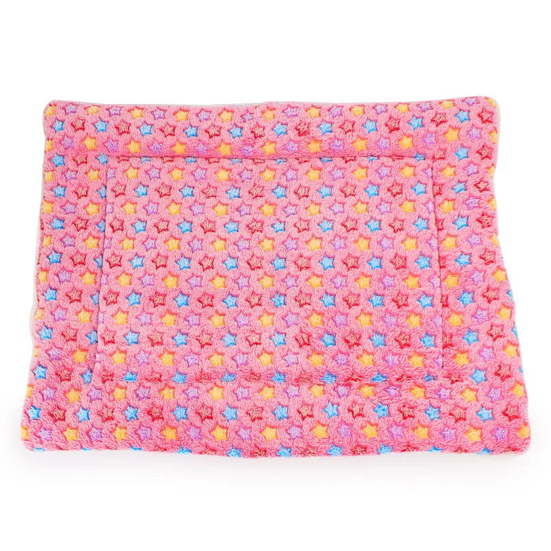 Зимний теплый чехол-накладка для кошек и собак подушка симпатичная звезда