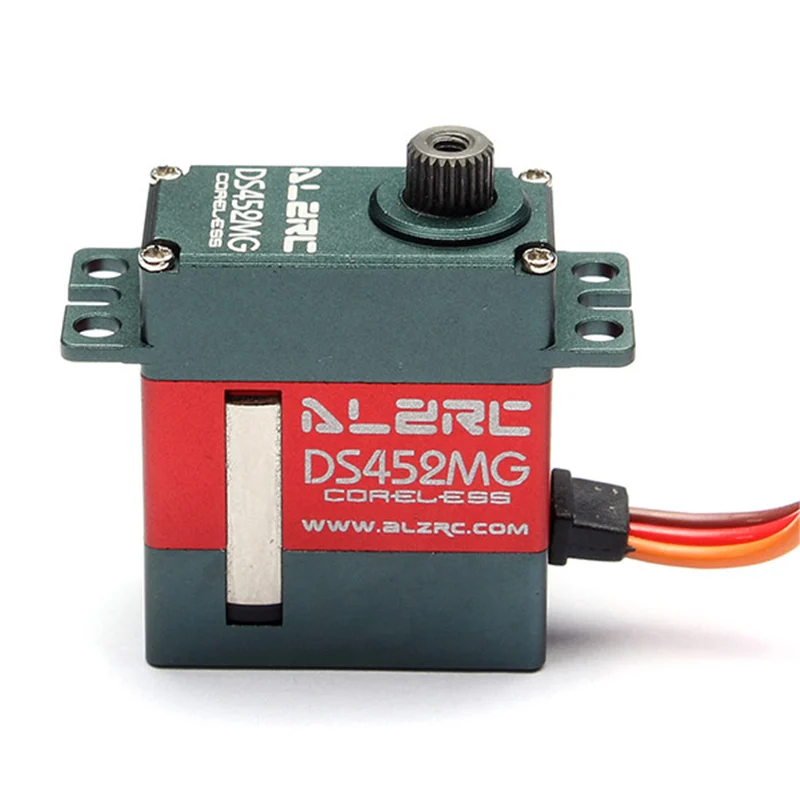 Бесплатная доставка ALZRC DS452MG 450 CCPM Мини цифровой металлический Coreless сервопривод