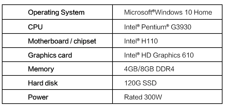 Лучшая цена IPASON G3930 двухъядерный DDR4/DDR3 4 Гб питания игровой компьютер настольный 120 г SSD barebone системы Мини ПК без GPU