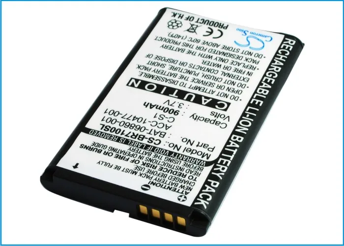 Высококачественный аккумулятор Cameron Sino на 900 мАч BAT 06860 001 аналогичен BlackBerry 7100 7100g
