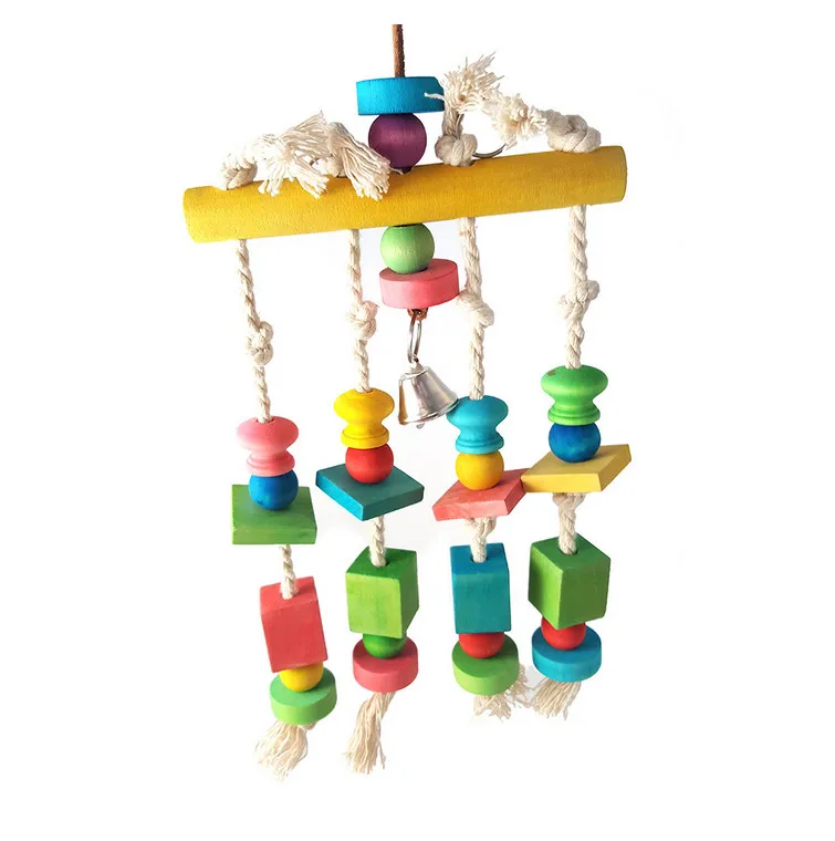 Животные птицы большой попугай деревянная хлопковая веревка попугай|pet bird|parrot