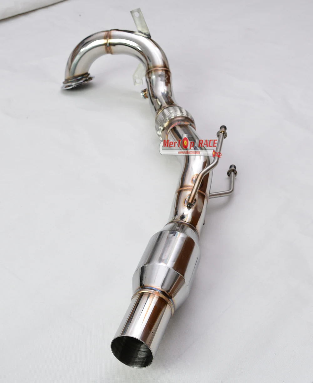 Гоночные комплекты интеркулеров MERTOP + пуховая труба с катализатором на 200 ячеек