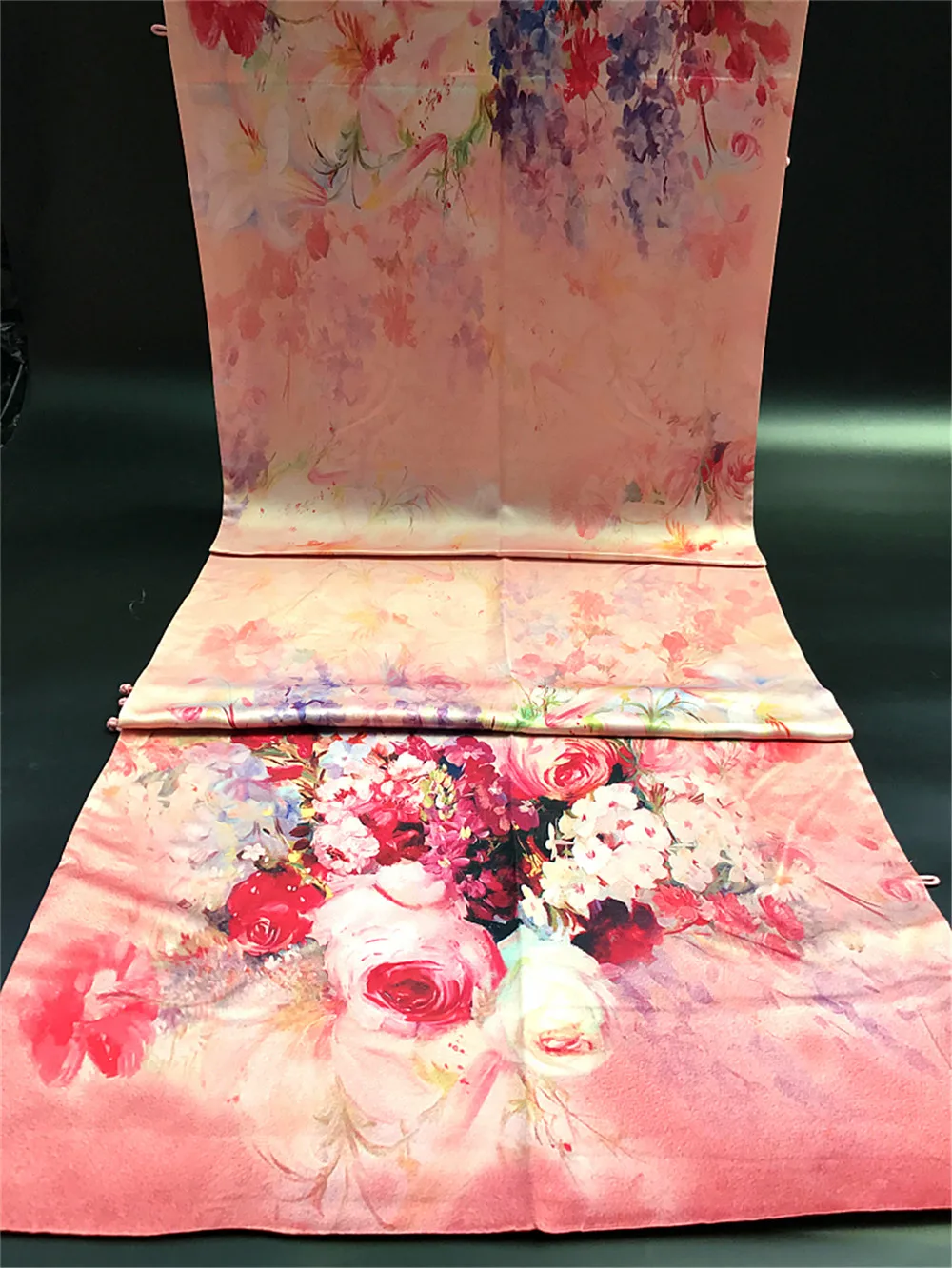 

172x50cm SILK Lycra FABRIC 30%Natural Silk+70%Lycra Fashion Fabrics Dress Silk Print Fabric HF52