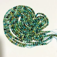 natural china turquoises facted gem beadsfaceted tiny spacer gem beadssize 2mm 3mm 4mm small gem stone 1of 15 5 strand