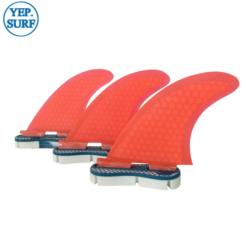 Доска для серфинга FCS2 G3 красная доска сотовые плавники три плавника fcs плавник из