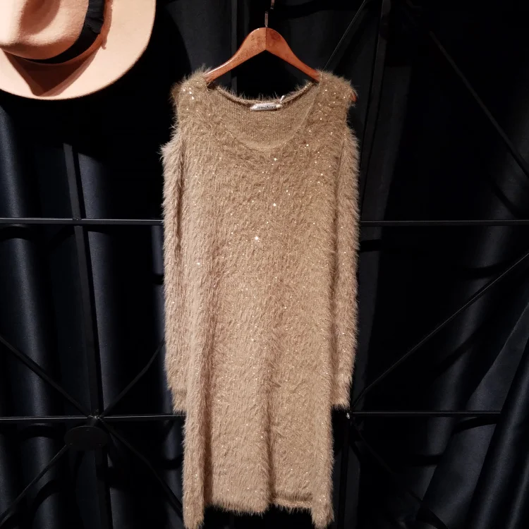 Cakucool с длинным рукавом платье вырезами пикантные средней длины Vestido