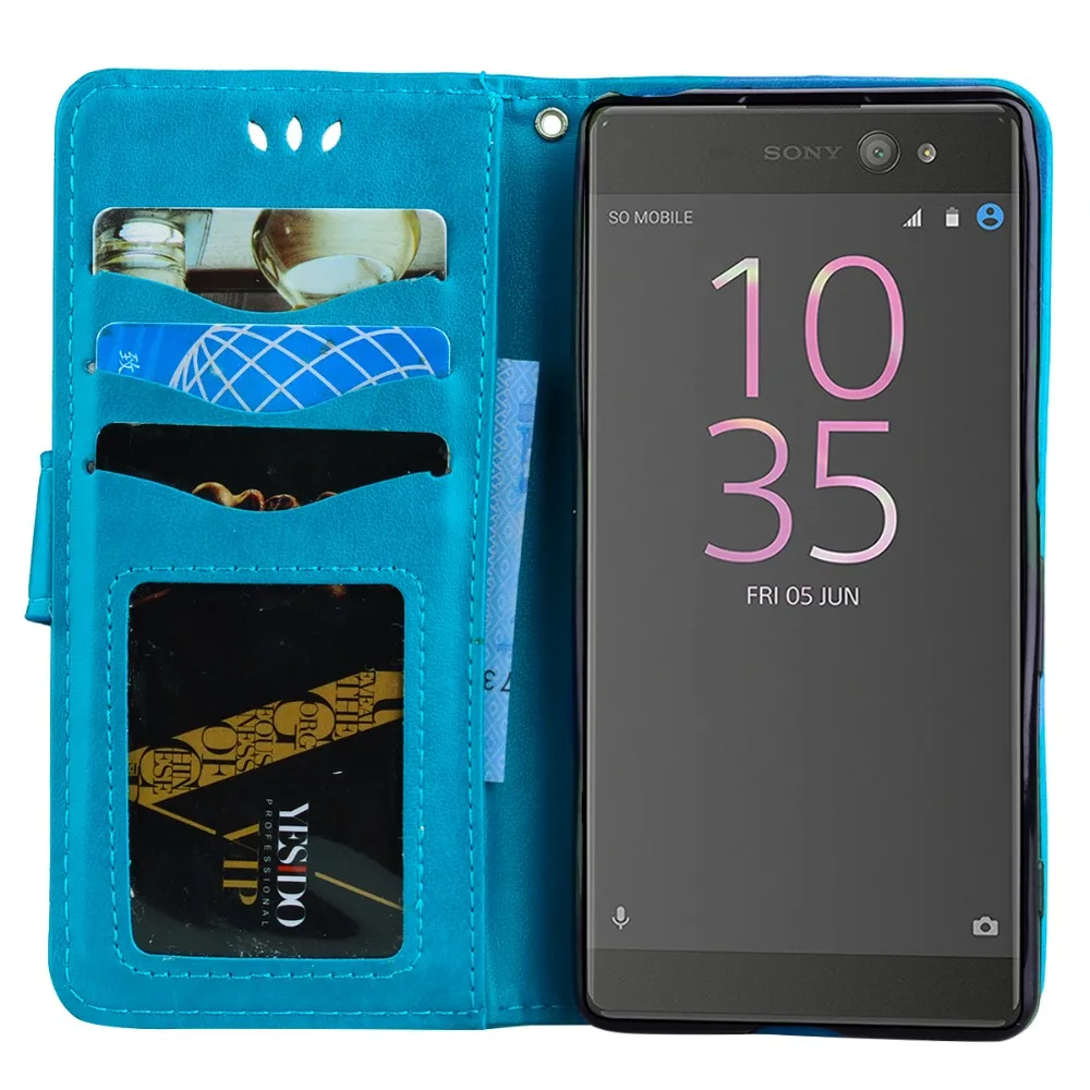 Чехол с единорогом для Sony Xperia XA Dual Sim кожаный чехол-бумажник откидной крышкой F3111