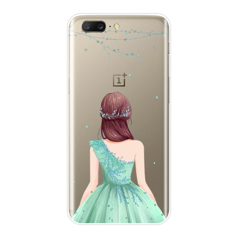 Чехол-накладка из мягкого силикона для OnePlus 6 6T 5 5T 3 3T | Мобильные телефоны и