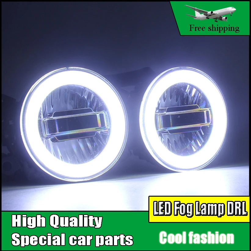 LED Daytime Running Light Fog For 2007-2014 Land Rover Freelander 2 Angel Eyes DRL Lamp 3-IN-1 Functions | Автомобили и мотоциклы