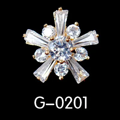 GS0201 5 шт циркониевые драгоценные камни для дизайна ногтей ювелирные изделия из сплава украшения для ногтей блестящие циркониевые Стразы для маникюра циркониевые алмазные подвески для ногтей - Цвет: GS0201
