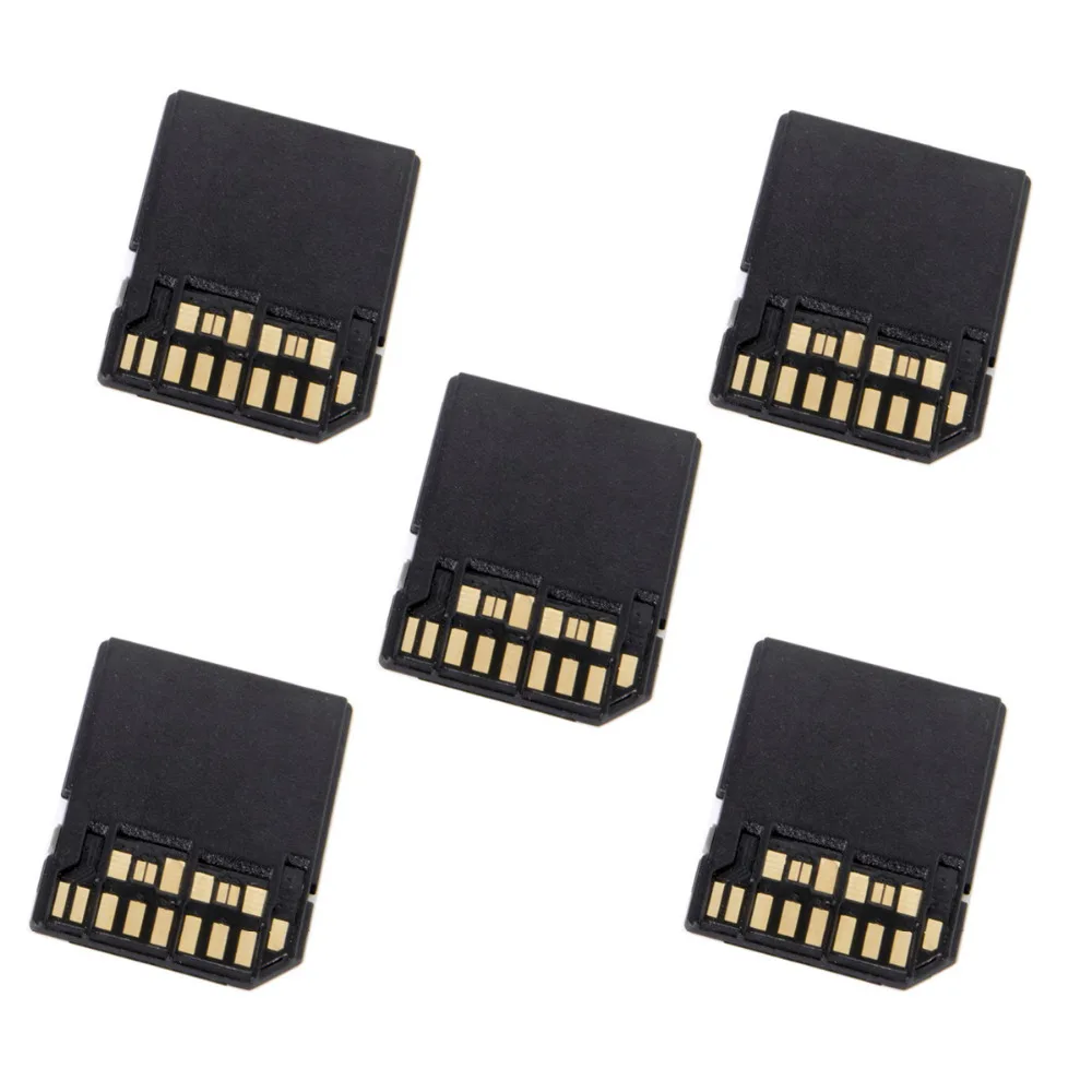 

5pcs UHS-II 4.0 Micro-SD SDHC SDXC TF Card to SD SDHC SDXC Card Adapter Kit
