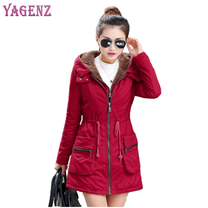 2020 зимнее женское пальто высокое качество Длинная утепленная женская хлопковая