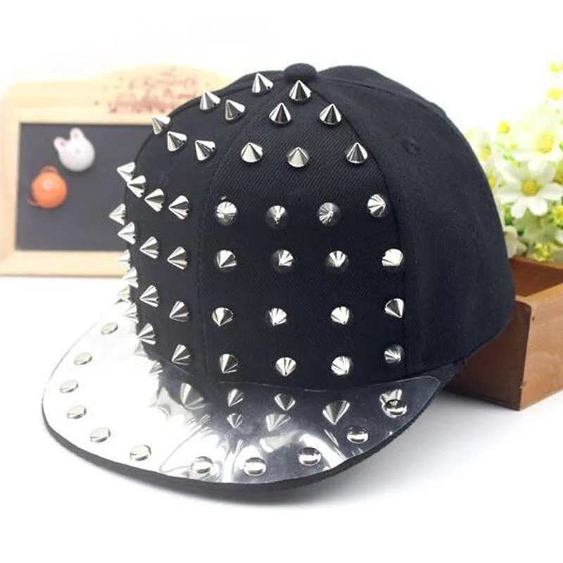2018 взрослых колючие Прохладный плоским козырьком Бейсбол Шапки Для мужчин в