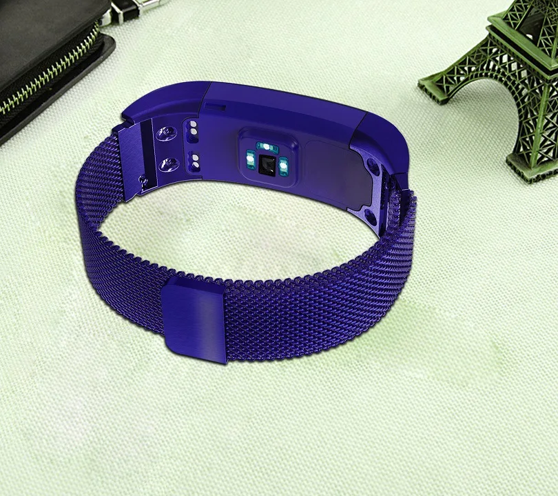 Металл Милан петлевой ремень сменный ремешок для часы Garmin vivosmart HR+ плюс ремешок для наручных часов для подход X10/X40 браслет класса «Люкс»