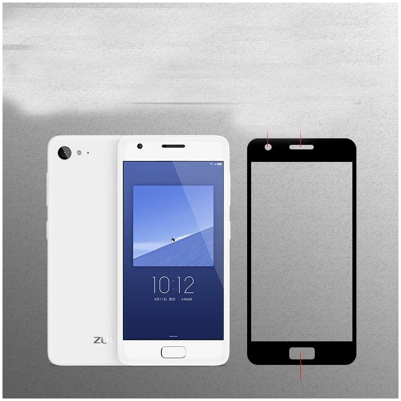 Для Lenovo ZUK Z2 полное покрытие защита экрана Закаленное стекло пленка для Pro
