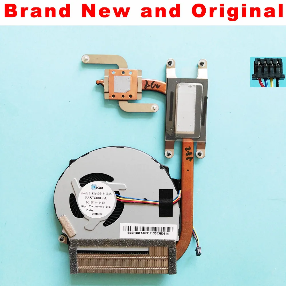 Оригинальный радиатор охлаждения процессора для Lenovo IdeaPad FLEX14 FLEX15 FLEX14D FLEX15D